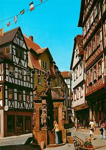 AK / Ansichtskarte Wertheim_Main Engelsbrunnen  Wertheim Main