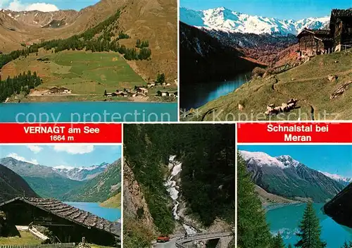 AK / Ansichtskarte Vernagt_am_See Schnalstal Vernago al Lago Val Senales 