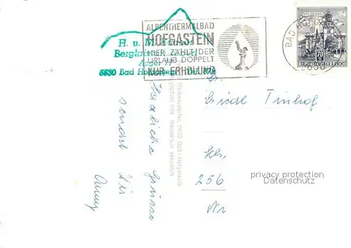 AK / Ansichtskarte Bad_Hofgastein Bergkristall Sueberl Bad_Hofgastein