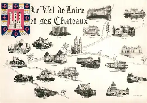 AK / Ansichtskarte Val_de_Loire et ses Chateaux Val_de_Loire