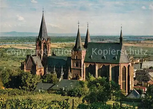 AK / Ansichtskarte Oppenheim Katharinenkirche Oppenheim