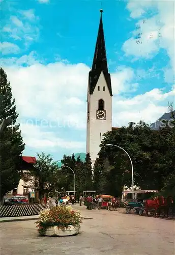 AK / Ansichtskarte Oberstdorf Kirche Oberstdorf
