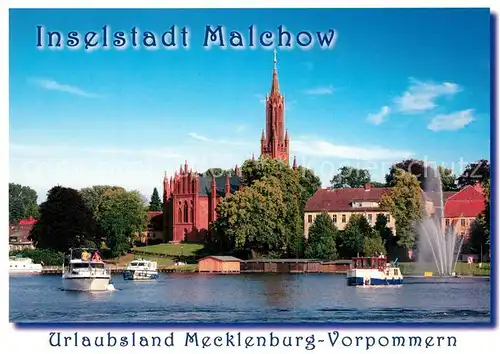 AK / Ansichtskarte Malchow Klosterkirche Orgelmuseum Malchow