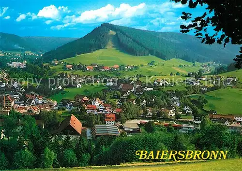 AK / Ansichtskarte Baiersbronn_Schwarzwald Panorama Baiersbronn Schwarzwald