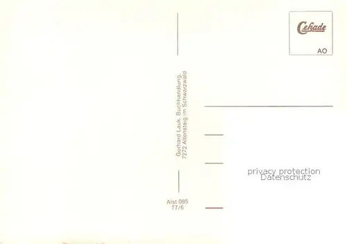 AK / Ansichtskarte Altensteig_Schwarzwald Orts und Teilansichten Panorama Altensteig_Schwarzwald