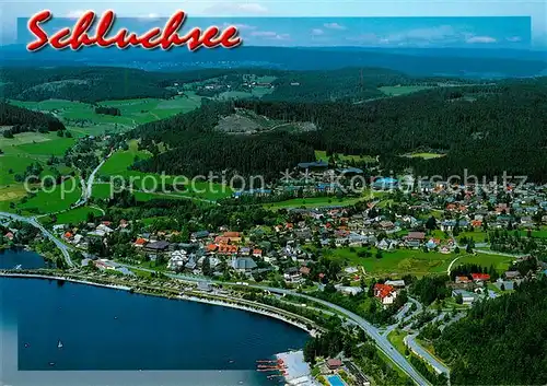 AK / Ansichtskarte Schluchsee Fliegeraufnahme Schluchsee