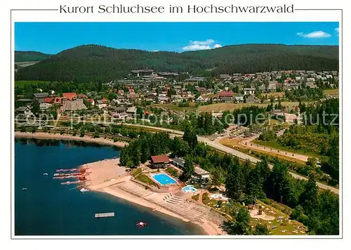 AK / Ansichtskarte Schluchsee Fliegeraufnahme Schluchsee