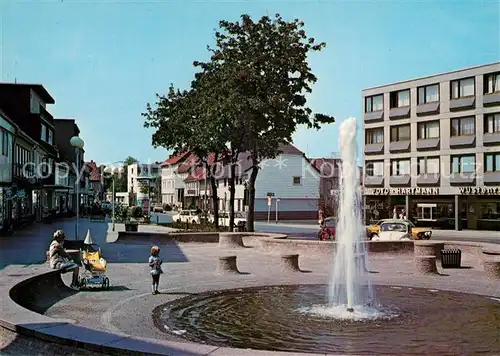 AK / Ansichtskarte Salzgitter_Bad Bohlweg Springbrunnen Salzgitter_Bad