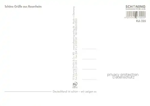 AK / Ansichtskarte Rosenheim_Bayern Max Josef Platz Ausleger St Sebastian Bergmeisterhaus St Nikolaus Kampenwand Staedt Museum Loretokapelle Kongresszentrum  Rosenheim Bayern