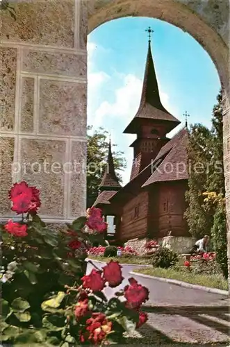 AK / Ansichtskarte Techirghiol Heilige Maria Klause Holzkirche Techirghiol