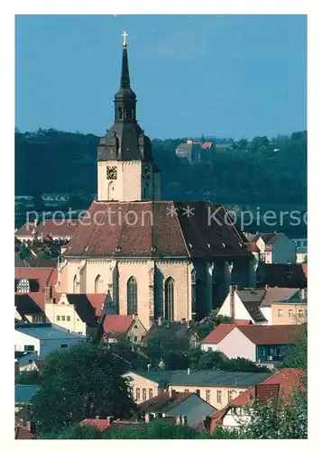 AK / Ansichtskarte Naumburg_Hessen Kirche Sankt Wenzel Naumburg Hessen