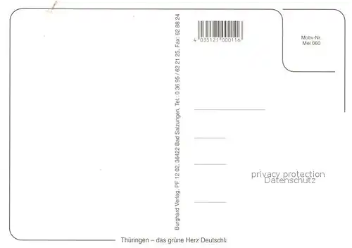 AK / Ansichtskarte Meiningen_Thueringen Stadtkirche Meiningen Thueringen