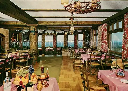 AK / Ansichtskarte Buehl_Baden Burg Windeck Rebgut Burggaststaette Buehl_Baden