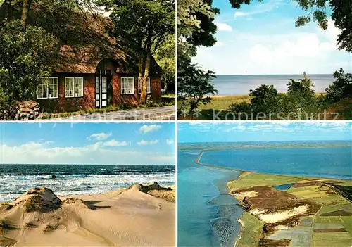 AK / Ansichtskarte Sylt Altes Friesenhaus Keitum Duene Nordsee Morsum Kliff Sylt