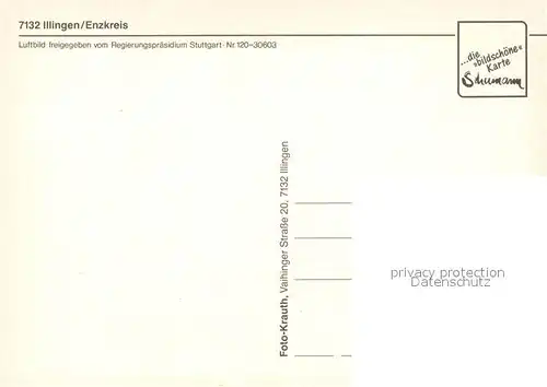 AK / Ansichtskarte Illingen_Illingen Fliegeraufnahme Illingen Illingen