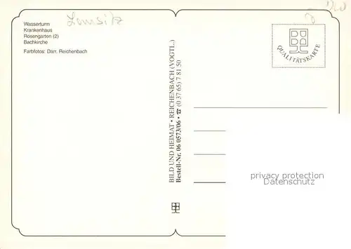 AK / Ansichtskarte Forst_Lausitz Wasserturm Krankenhaus Rosengarten Bachkirche Forst_Lausitz