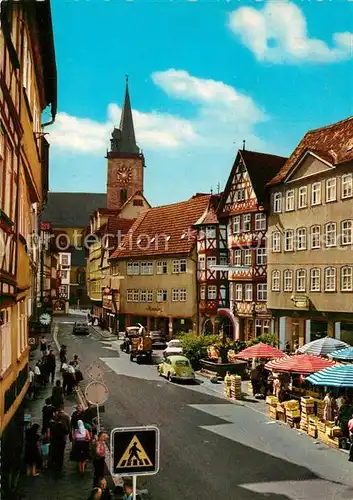 AK / Ansichtskarte Wertheim_Main Markt Wertheim Main