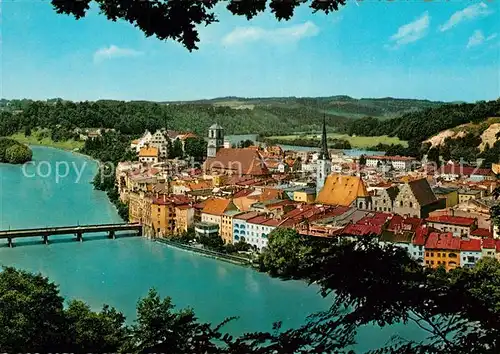 AK / Ansichtskarte Wasserburg_Inn Panorama Wasserburg Inn