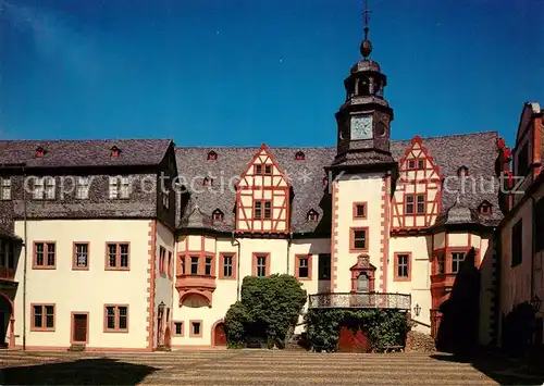 AK / Ansichtskarte Weilburg Schloss Ostfluegel Hochschloss Weilburg
