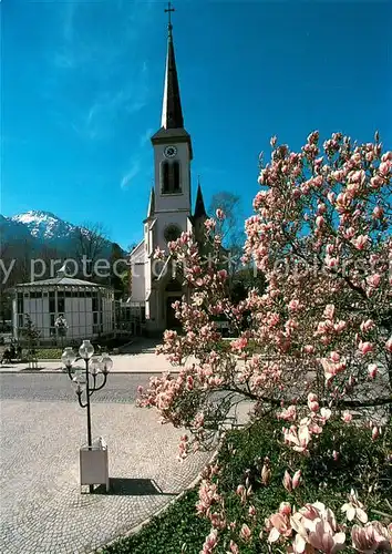 AK / Ansichtskarte Bad_Reichenhall Evangelische Kirche Predigtstuhl Bad_Reichenhall