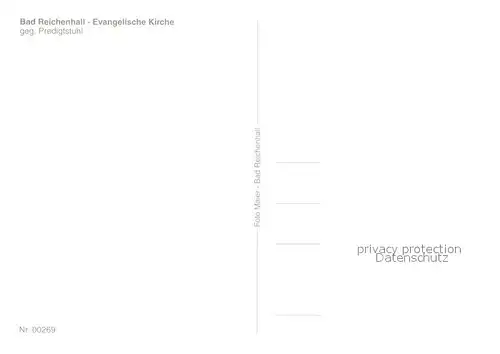 AK / Ansichtskarte Bad_Reichenhall Evangelische Kirche Predigtstuhl Bad_Reichenhall