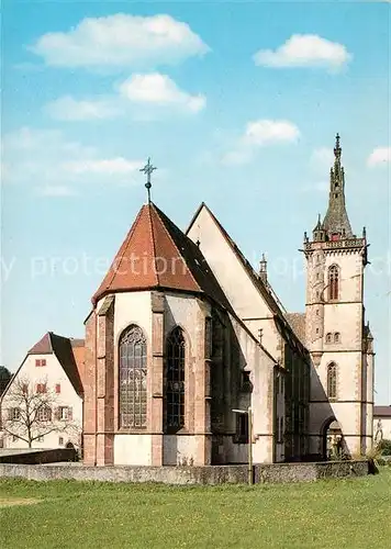 AK / Ansichtskarte Lautenbach_Renchtal Pfarr Wallfahrtskirche Mariae Kroenung Lautenbach Renchtal
