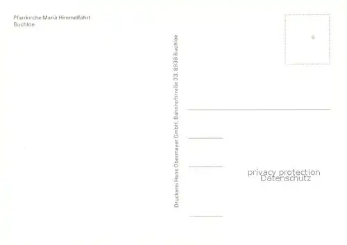 AK / Ansichtskarte Buchloe Pfarrkirche Mariae Himmelfahrt Buchloe