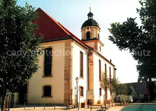 AK / Ansichtskarte Bad_Salzungen Evangelische Stadtkirche Bad_Salzungen