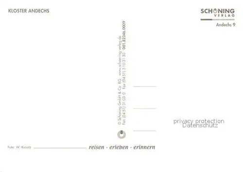 AK / Ansichtskarte Andechs Kloster Andechs