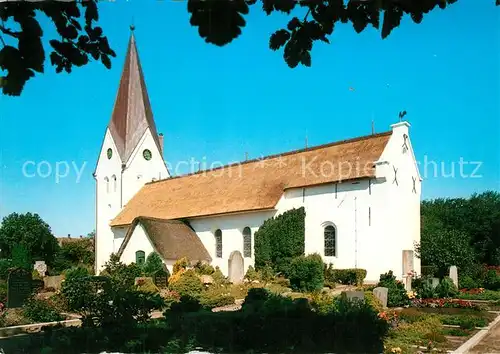 AK / Ansichtskarte Nebel_Amrum Sankt Clemens Kirche Nebel Amrum