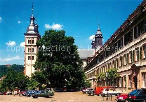 AK / Ansichtskarte Amorbach_Miltenberg Abteikirche 