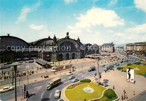 AK / Ansichtskarte Frankfurt_Main Hauptbahnhof Frankfurt Main
