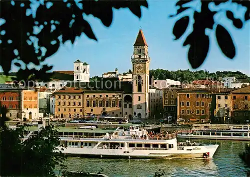 AK / Ansichtskarte Passau Rathaus Passau
