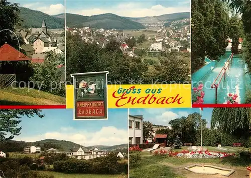 AK / Ansichtskarte Endbach_Bad Kneippkur Park Panoramen Endbach_Bad