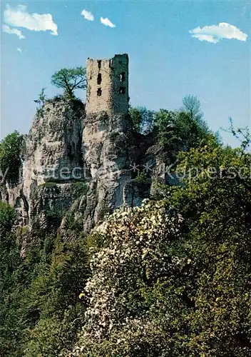 AK / Ansichtskarte Streitberg_Oberfranken Burgruine Neideck Streitberg Oberfranken