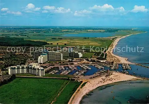 AK / Ansichtskarte Damp Fliegeraufnahme Damp