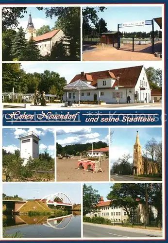 AK / Ansichtskarte Hohen_Neuendorf Stadtansichten Kirche  Hohen Neuendorf