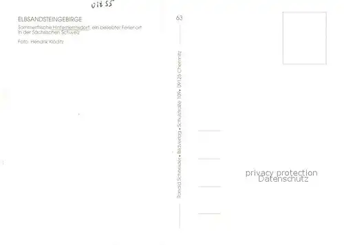 AK / Ansichtskarte Hinterhermsdorf Panorama Hinterhermsdorf