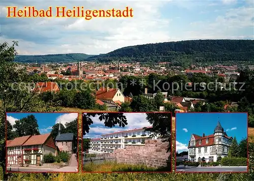 AK / Ansichtskarte Heiligenstadt_Eichsfeld Panorama Klausberg Fachklinik Hotel Traube Heiligenstadt_Eichsfeld