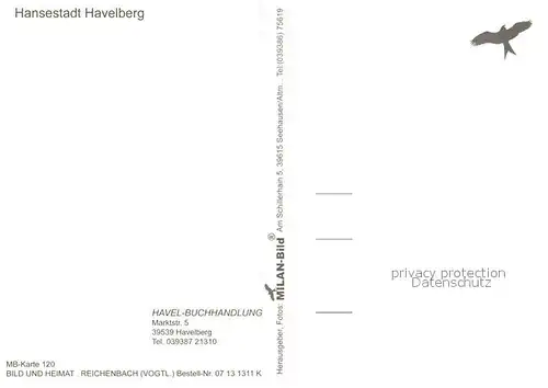 AK / Ansichtskarte Havelberg Fliegeraufnahme Havelberg