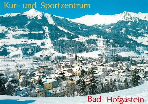 AK / Ansichtskarte Bad_Hofgastein Panorama Wintersportplatz Alpen Bad_Hofgastein