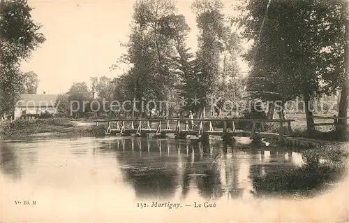 AK / Ansichtskarte Martigny_Seine Maritime Le Gue Martigny Seine Maritime