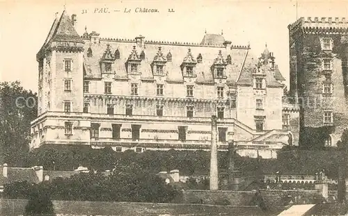 AK / Ansichtskarte Pau Chateau Pau