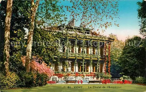 AK / Ansichtskarte Vichy_Allier Chalet Empereur Vichy Allier