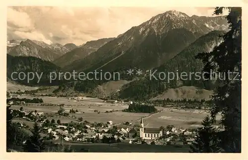 AK / Ansichtskarte Hindelang_Bad Oberdorf Panorama Hindelang_Bad