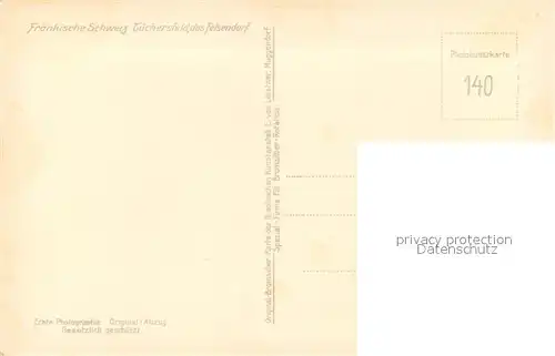 AK / Ansichtskarte Tuechersfeld Felsendorf  Tuechersfeld