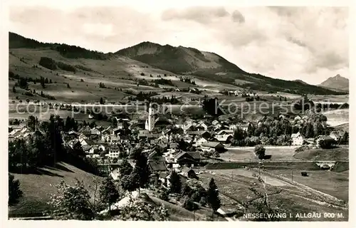 AK / Ansichtskarte Nesselwang Panorama Nesselwang
