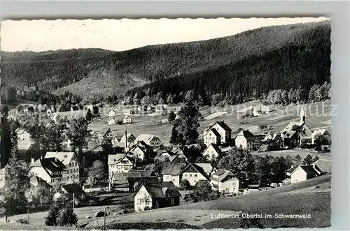 AK / Ansichtskarte Obertal_Baiersbronn Panorama Obertal Baiersbronn