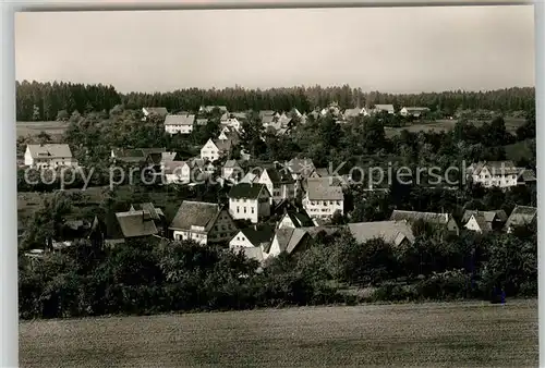 AK / Ansichtskarte Untermusbach_Freudenstadt Gasthaus Pension Merzenberg Untermusbach_Freudenstadt