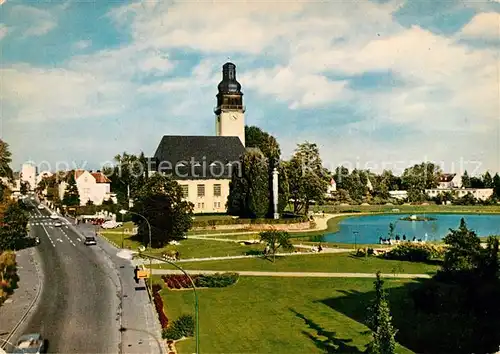 AK / Ansichtskarte Oberursel_Taunus Evangelische Kirche Oberursel Taunus